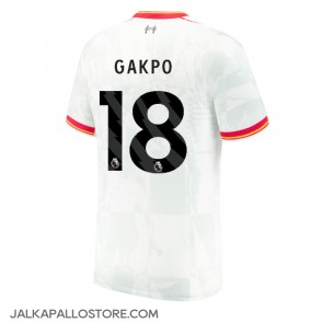 Liverpool Cody Gakpo #18 Kolmaspaita 2024-25 Lyhythihainen